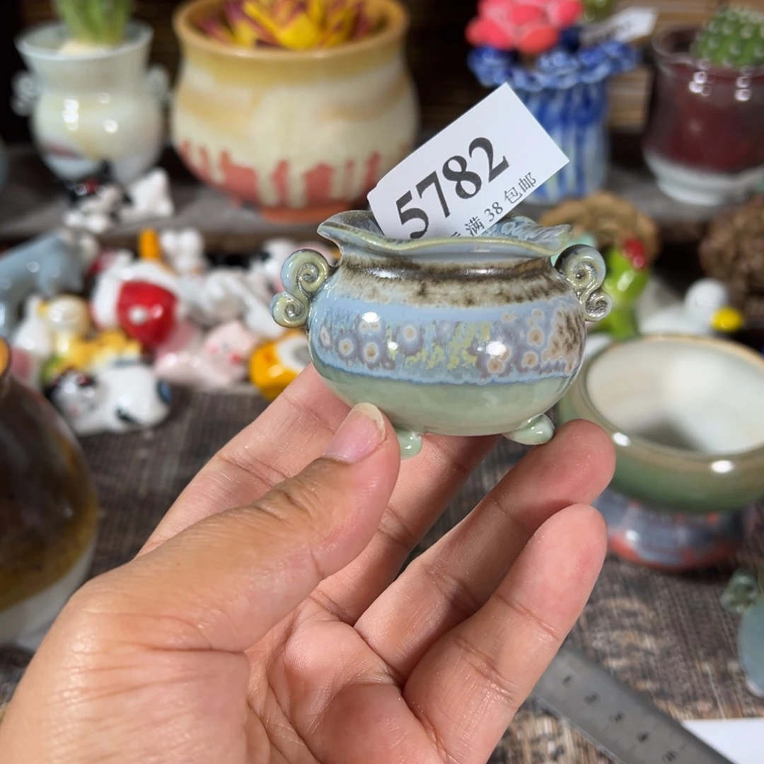 口3 手工花盆满30包邮