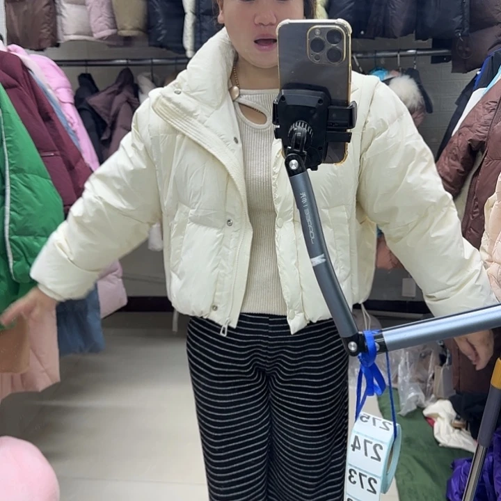 女外套白色短款外套白色