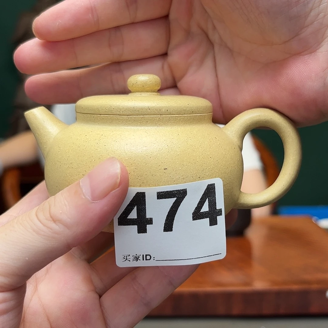 紫砂茶宠本绿474