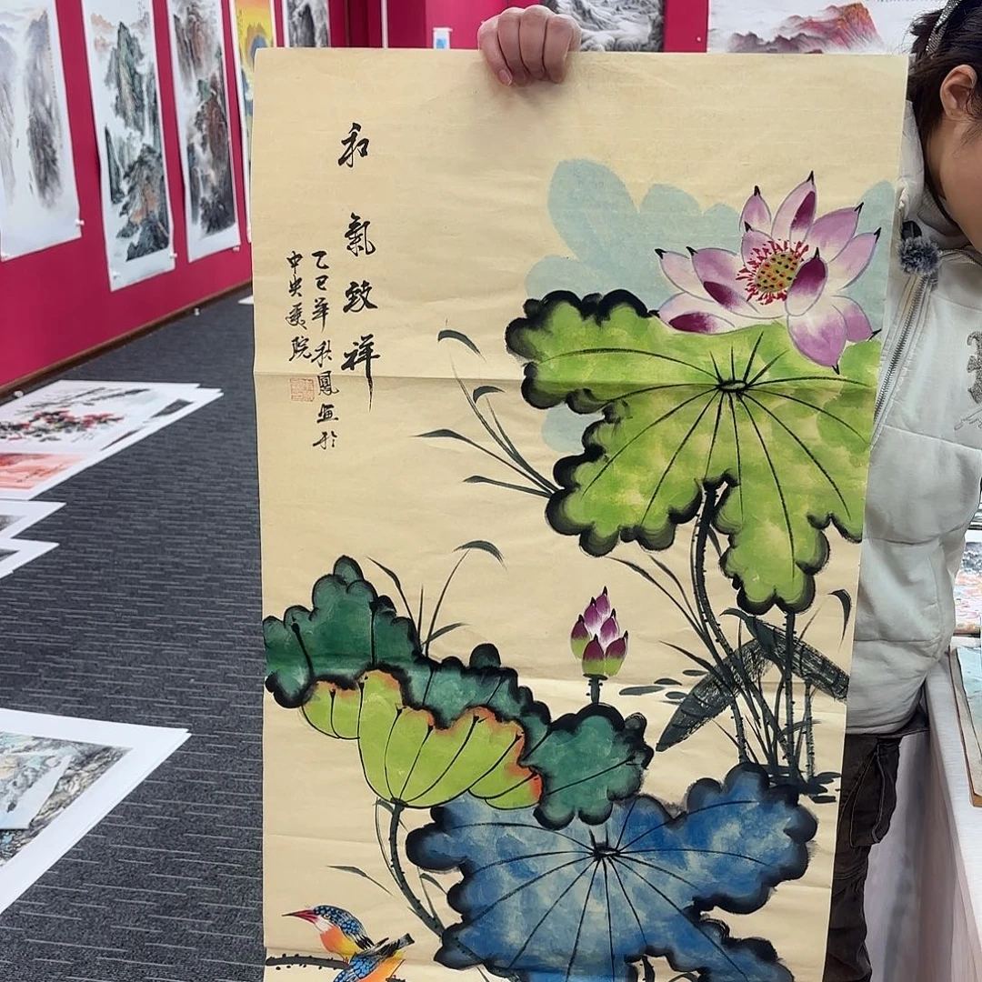 国画国画作品纯手绘