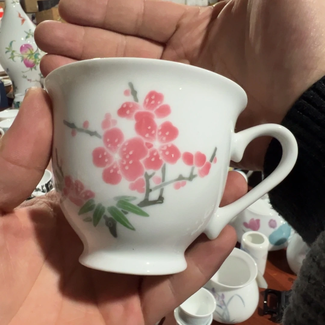 醴陵老厂瓷微瑕慎拍