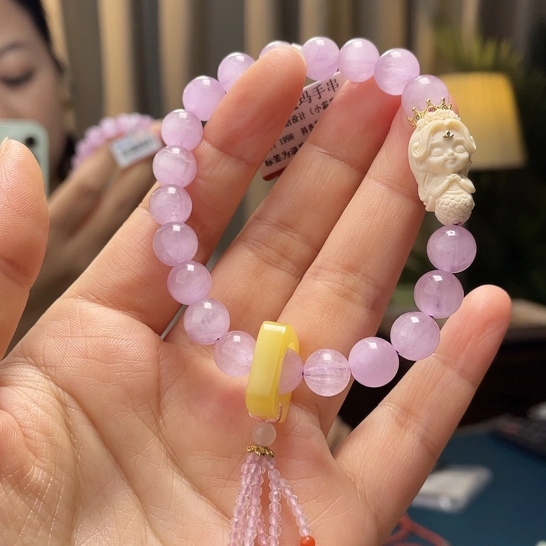 蜜蜡未镶嵌裸石手串