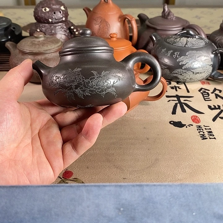 茶壶紫砂紫砂的微瑕