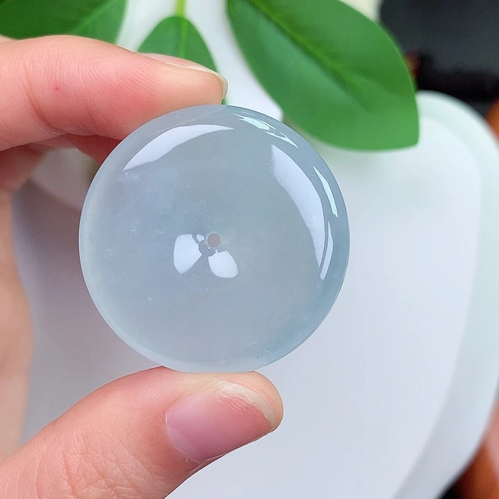 颈饰未镶嵌翡翠33.8-6mm