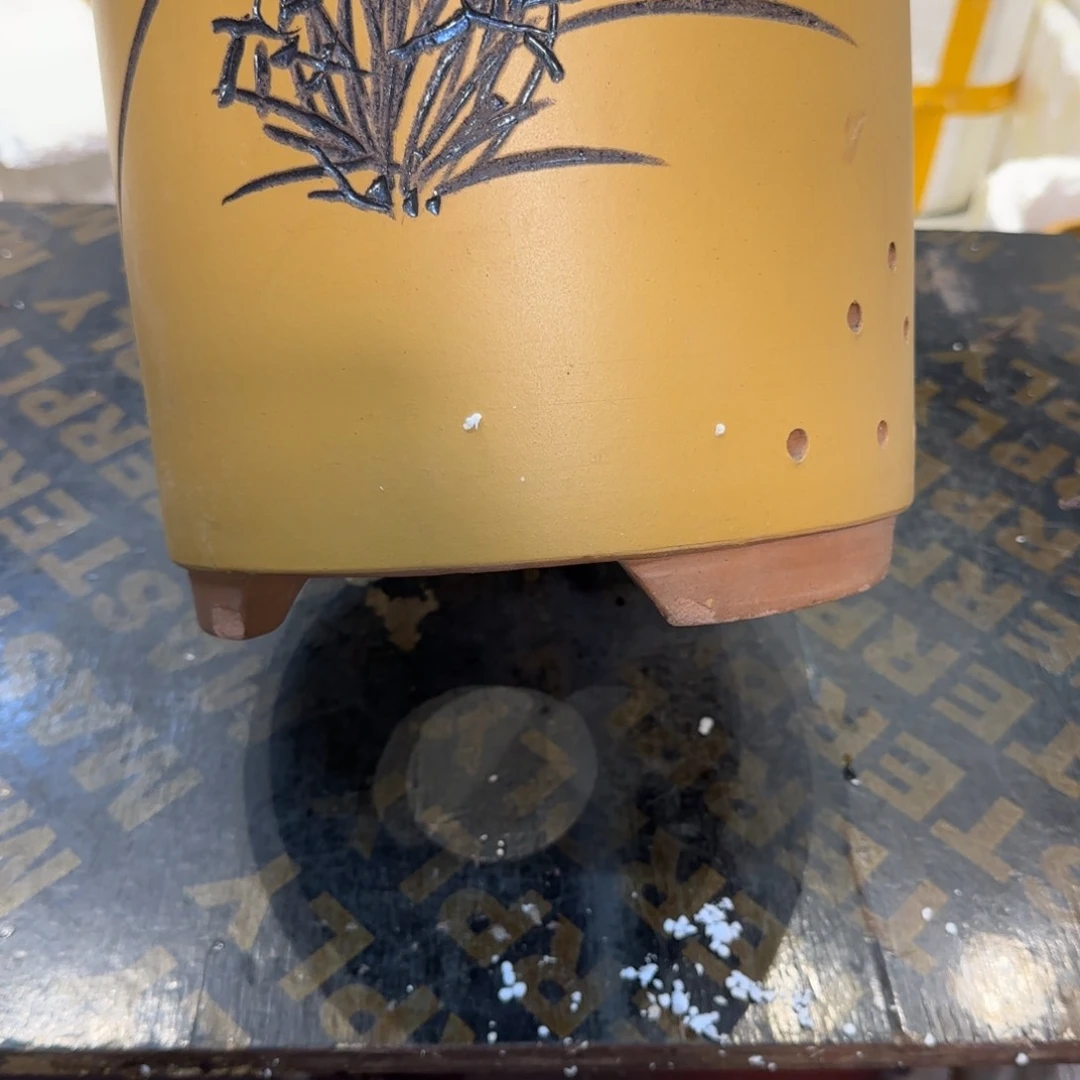 紫砂花盆口径17.22口径
