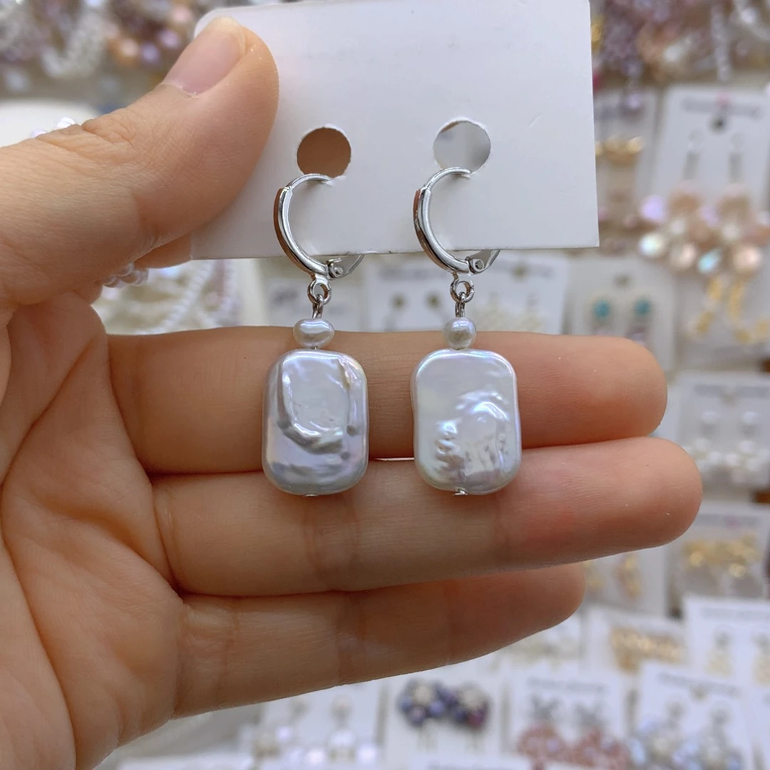 合金淡水珍珠项链耳饰