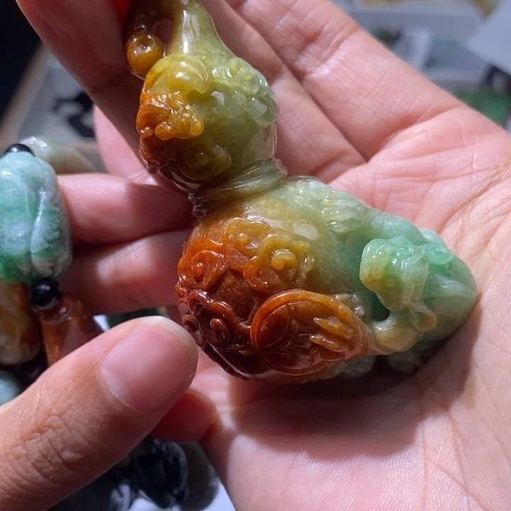 羅***彬吊坠(不含链)未镶嵌翡翠A407