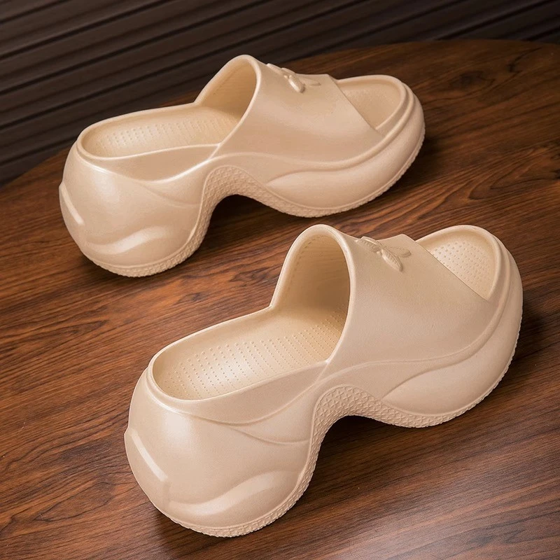 【香港kyok&Shoes官方正品】9.0超厚底十字花eva凉拖鞋女士2025新