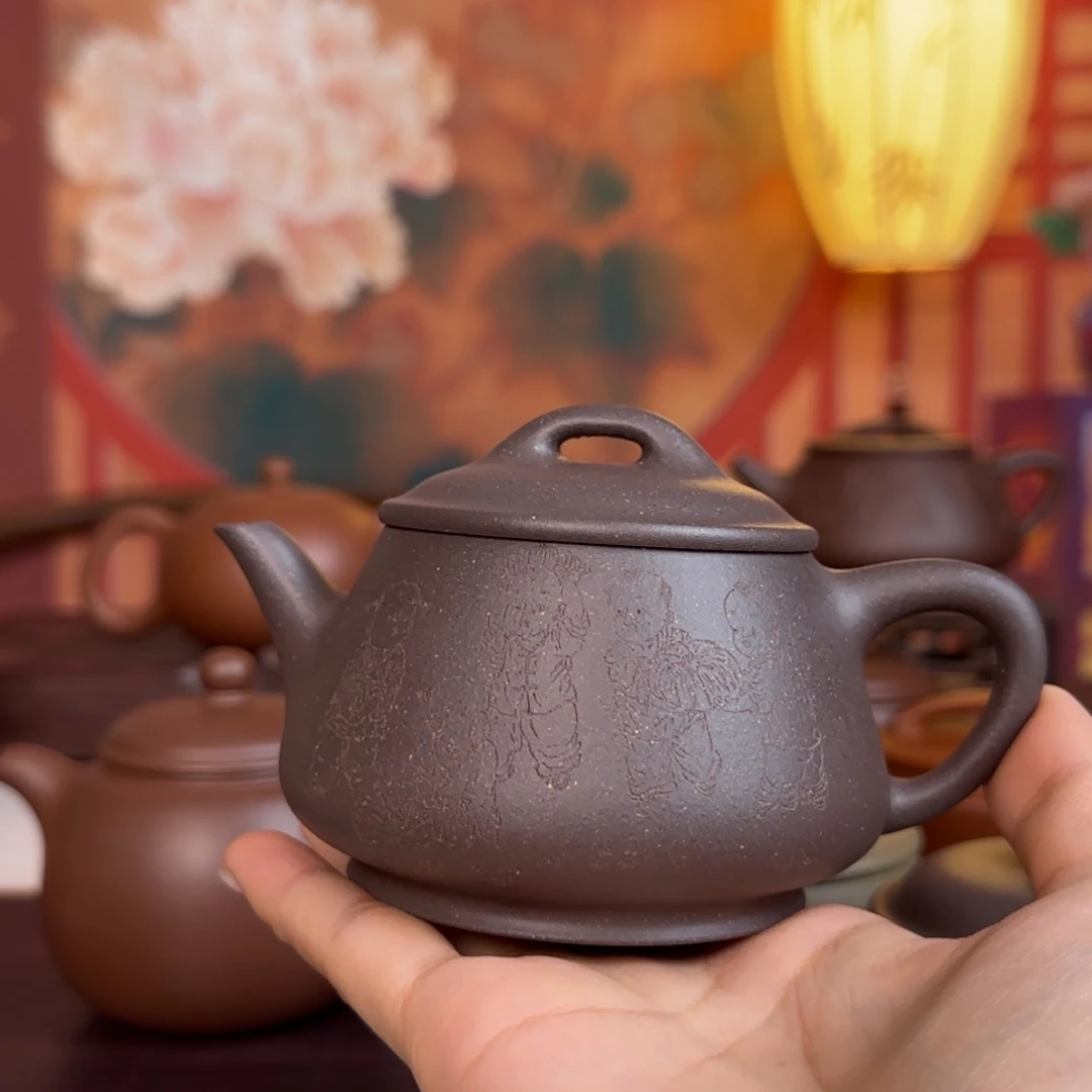 江***叶紫砂茶壶新粉体验