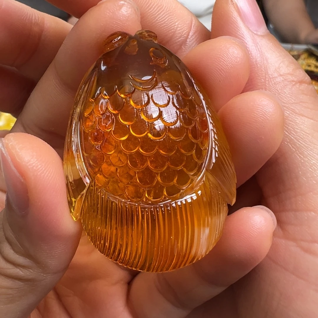 未镶嵌琥珀裸石琥珀