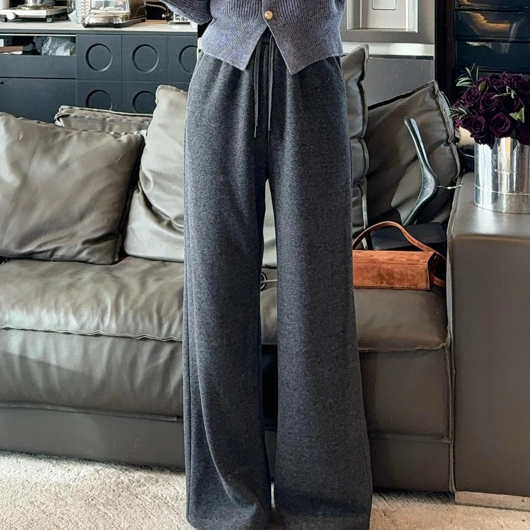 Zwinnee/詹尼【人字纹三色裤 羊加厚版】休闲百搭GYT202559