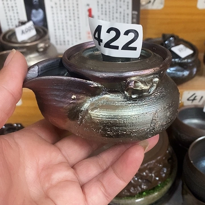 紫砂茶杯柴烧纯手工422