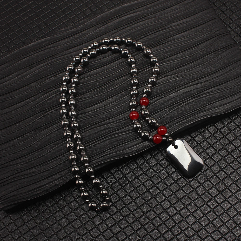 星河 精选男女佩戴新颖设计玻陨磁高端项链（A02）