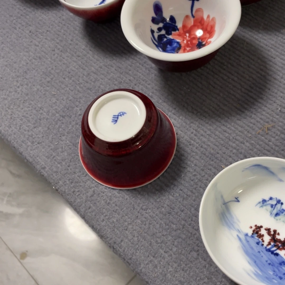 景德镇原矿釉马蹄杯