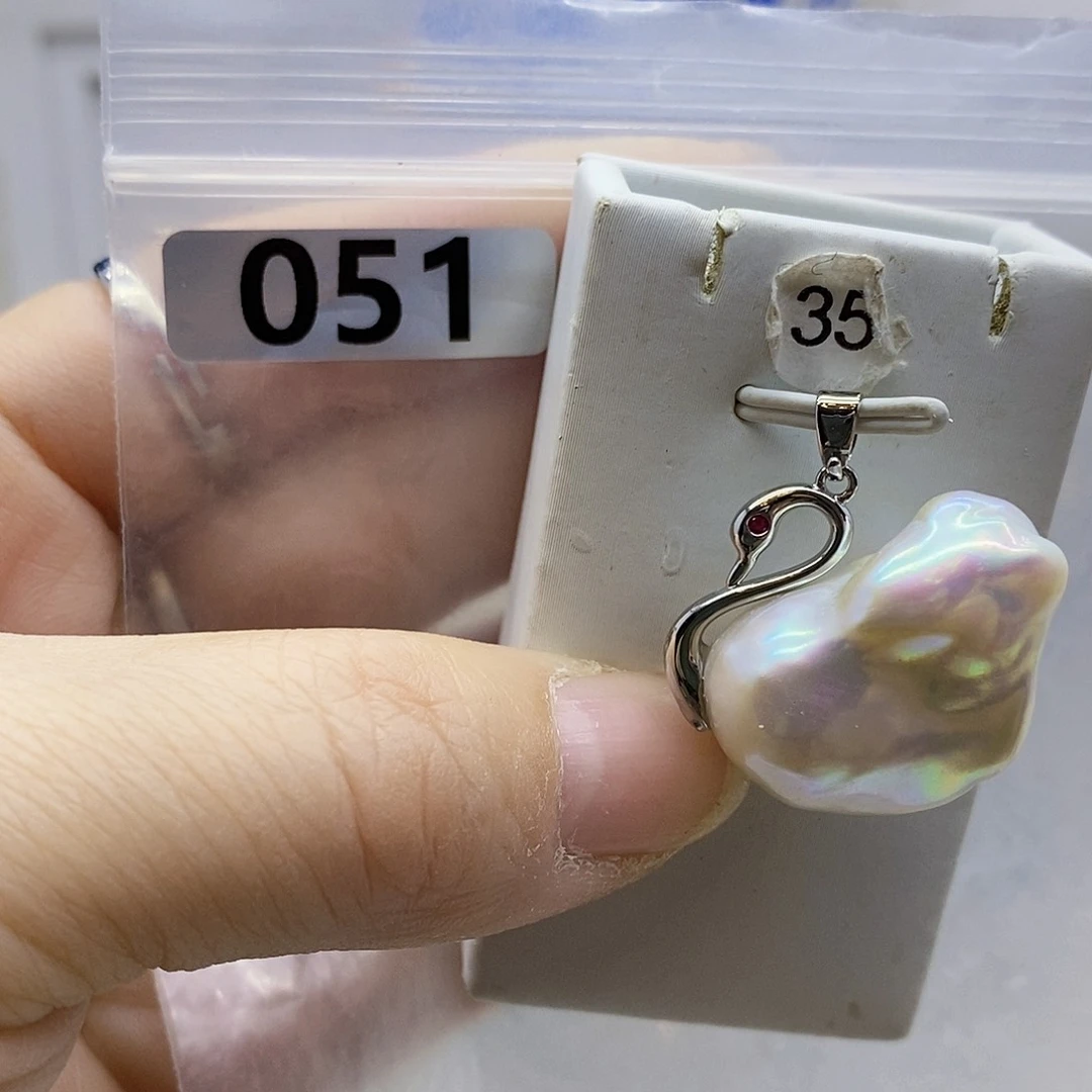 颈饰合金淡水珍珠