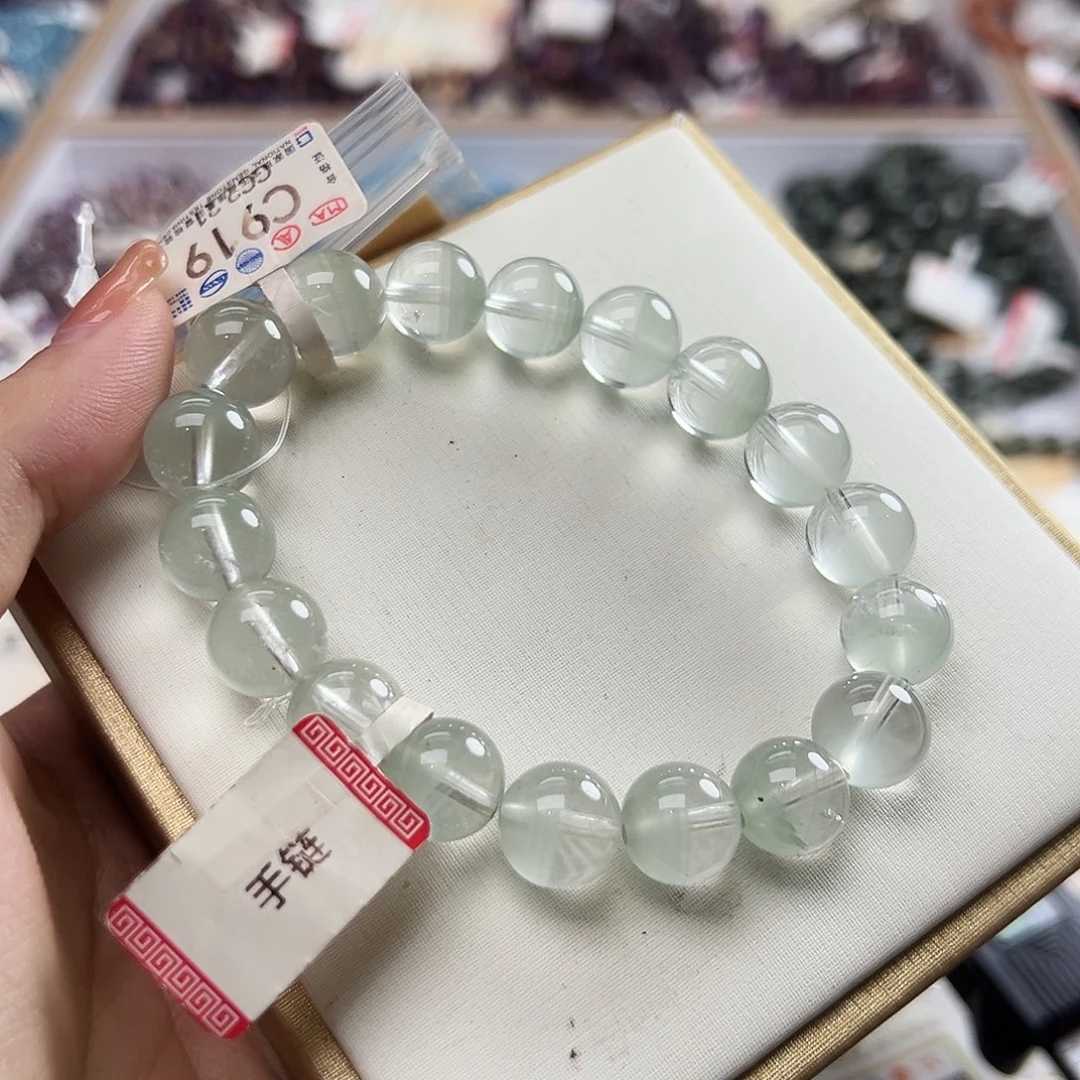 水晶手串未镶嵌C919卡11翠幽灵