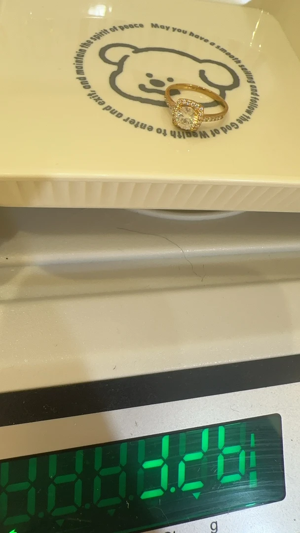 足金精品工艺戒指