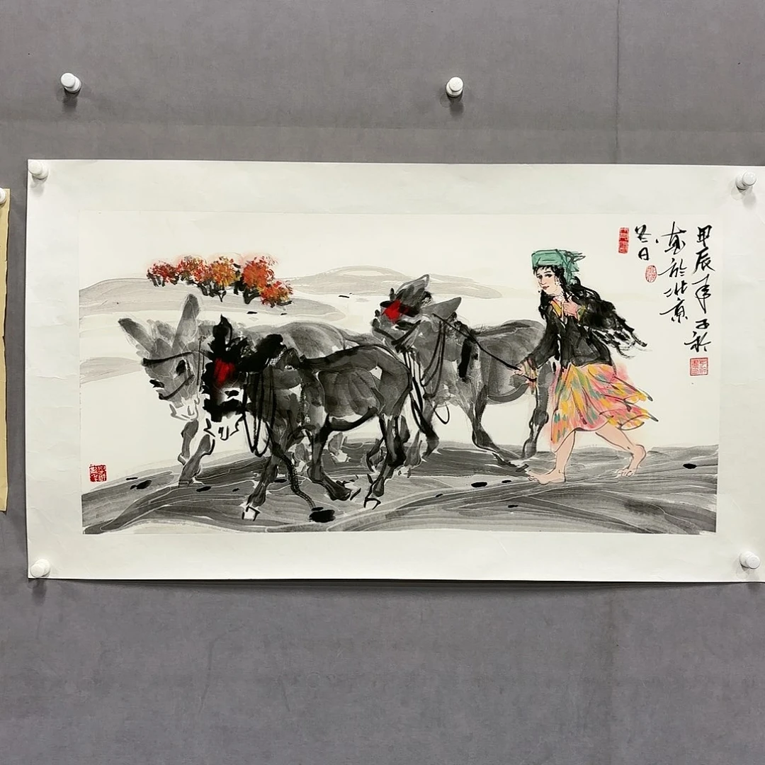 国画国画纯手绘作品请放心去藏
