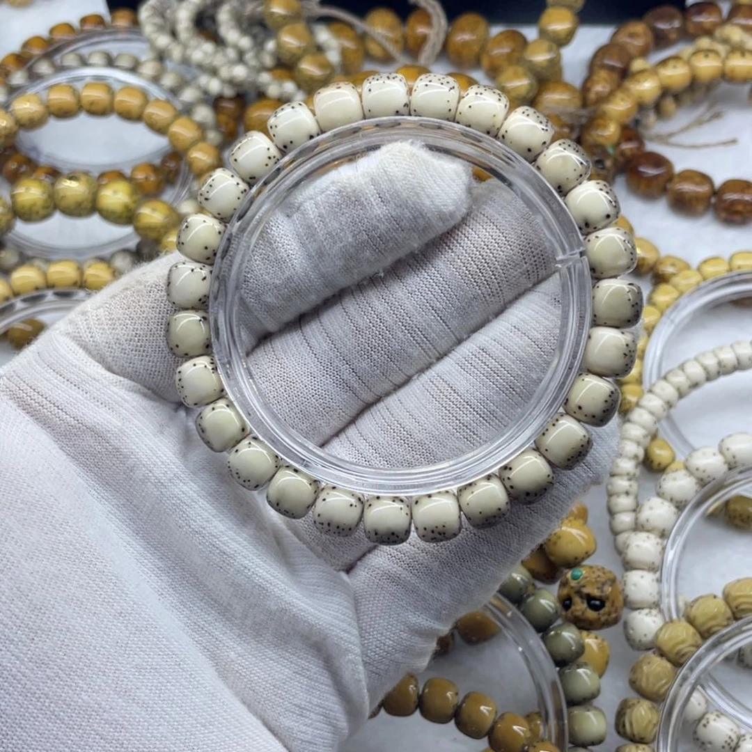 星月菩提手串8+河豚