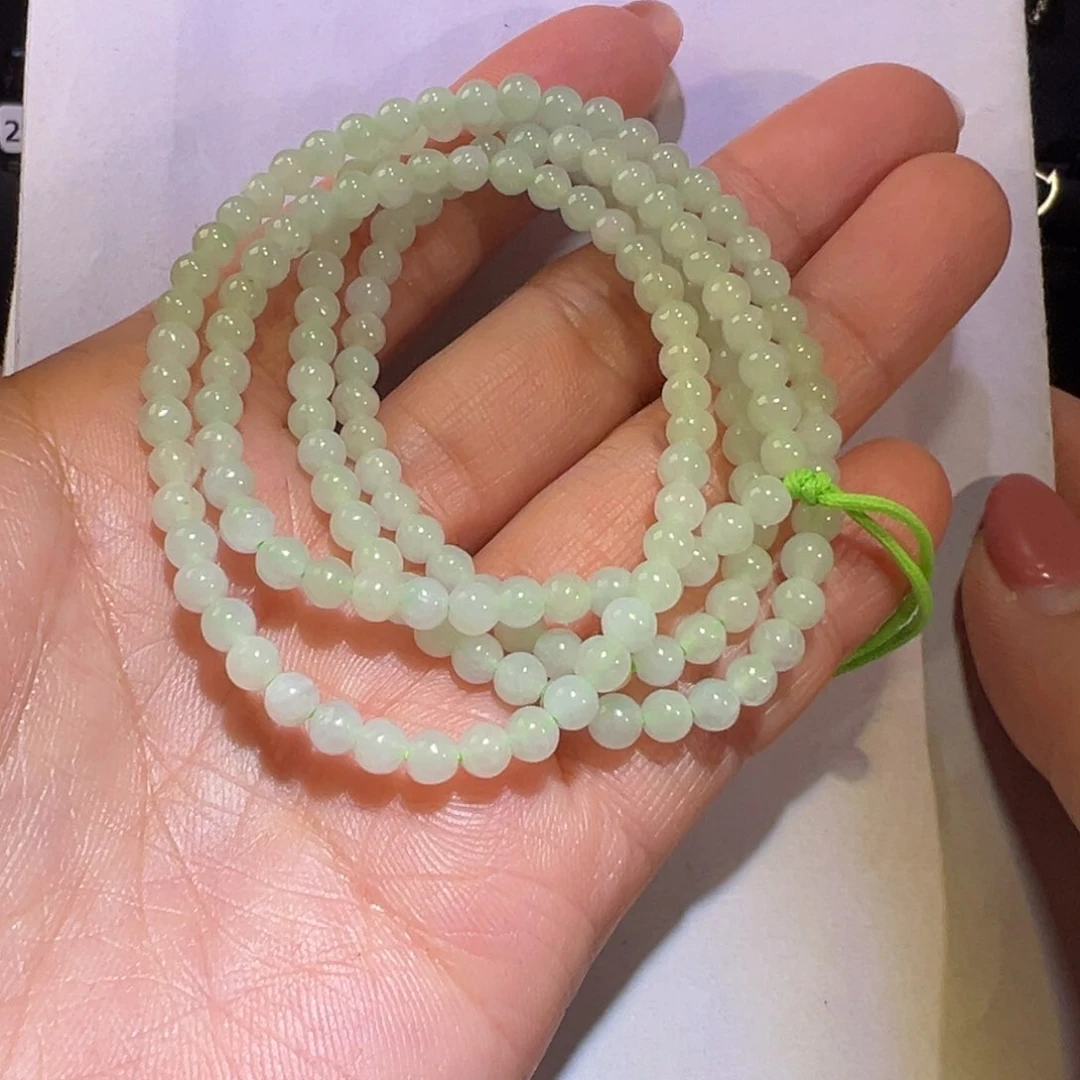 翡翠颈饰未镶嵌珠链