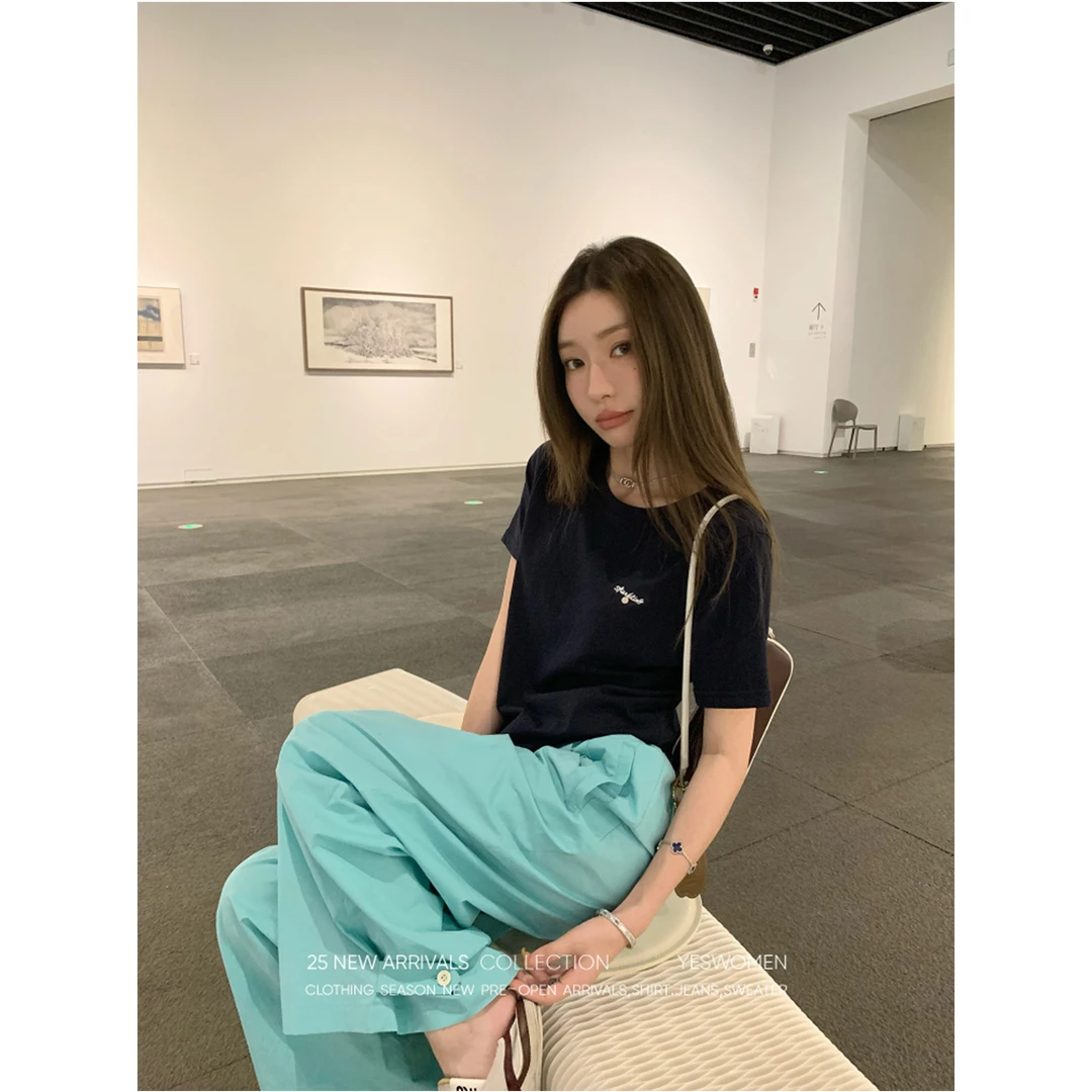 【海豚专属】YESWOMEN刺绣字母T·自带冰凉感雪花肌理XYF1354B3548