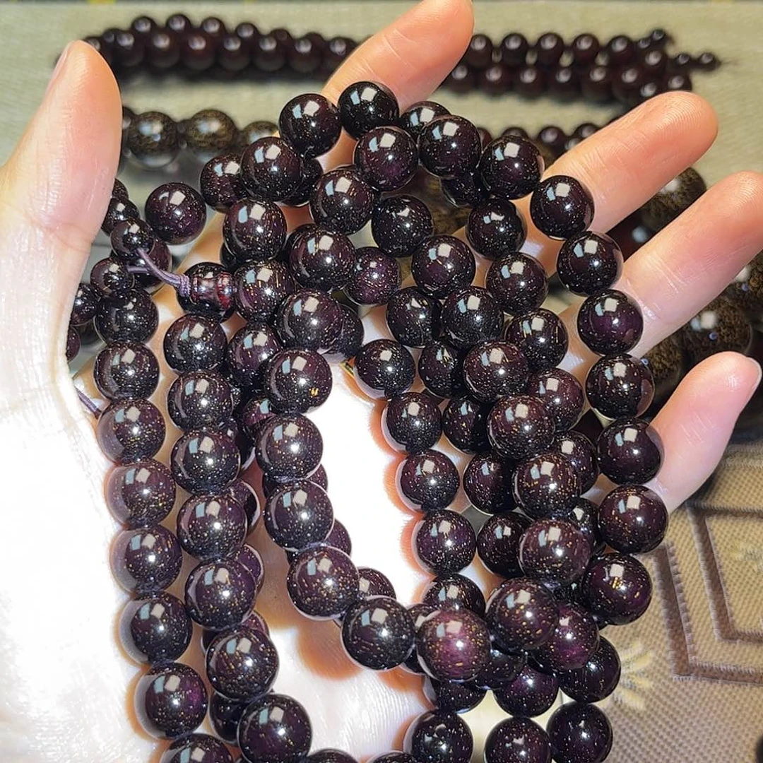 檀香紫檀（小叶紫檀）1.0 108 带星