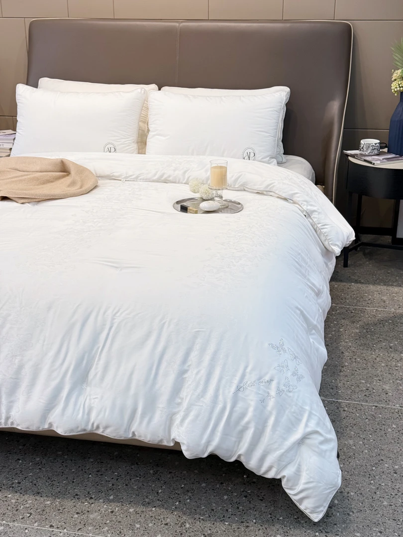 【缘源】轻奢天丝棉古法纯手工蚕丝羊绒蛋白被-蝴蝶仙子