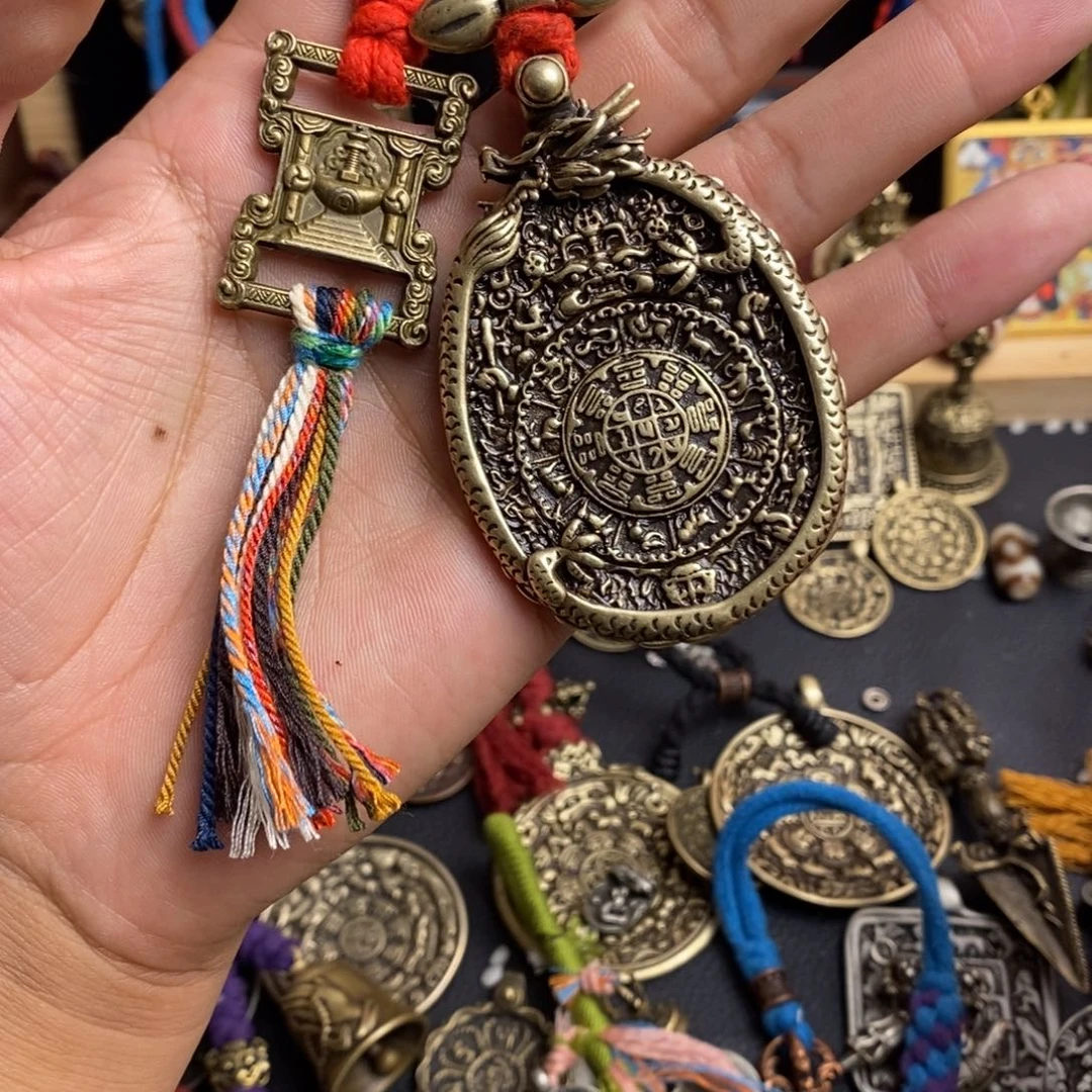 藏式风格九宫八卦牌