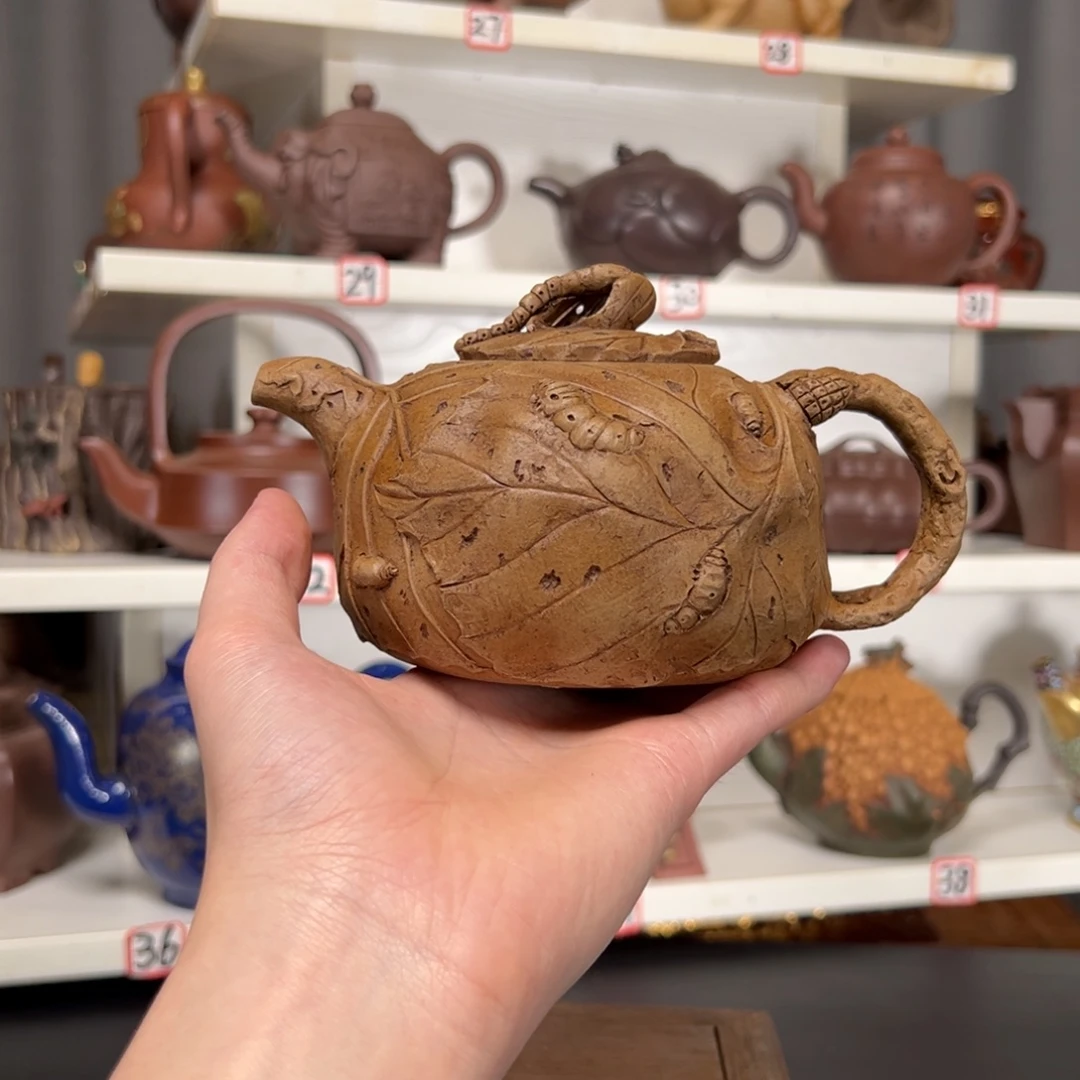 戴***宝茶壶紫砂原矿紫砂