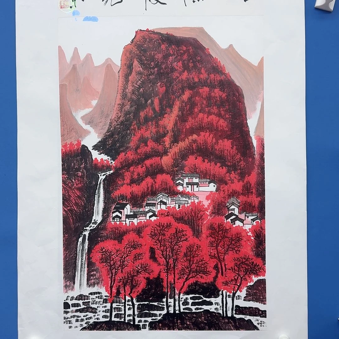 国画多次参加国内外大型