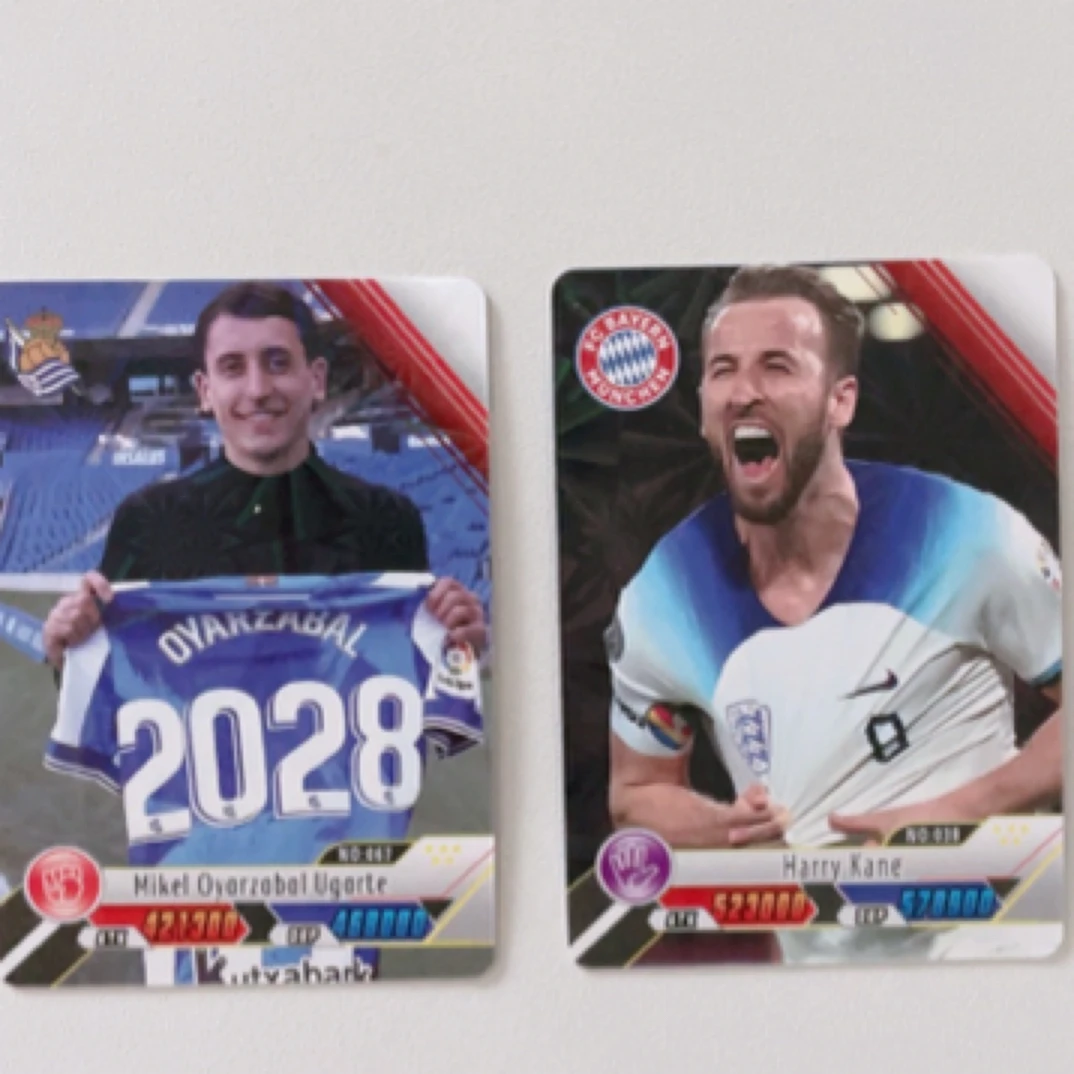 欧冠欧战足球球星卡梅西C罗亚马尔恩德里克收藏卡世界杯明星