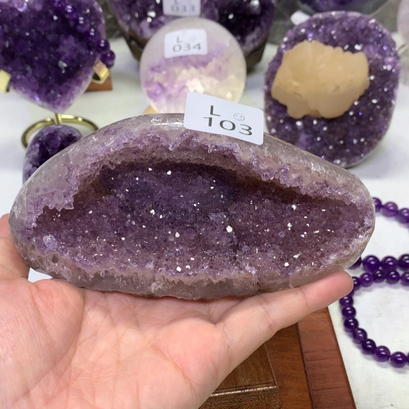 【闪购商品】水晶摆件未镶嵌天然紫水晶