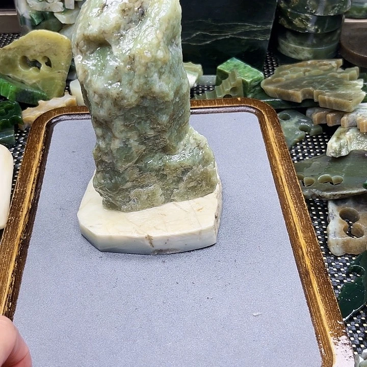 和田玉珠宝半成品未镶嵌