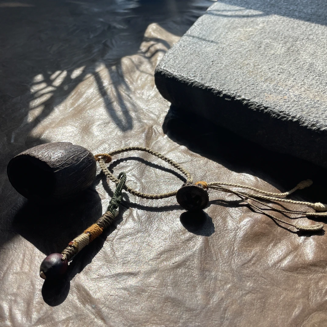 手工水灵铜挂饰｜敲击解闷如木鱼声，挂包挂车还能当编绳手链戴！