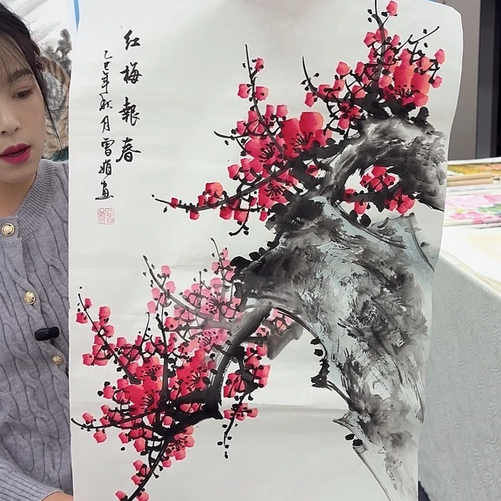 国画手绘国画作品