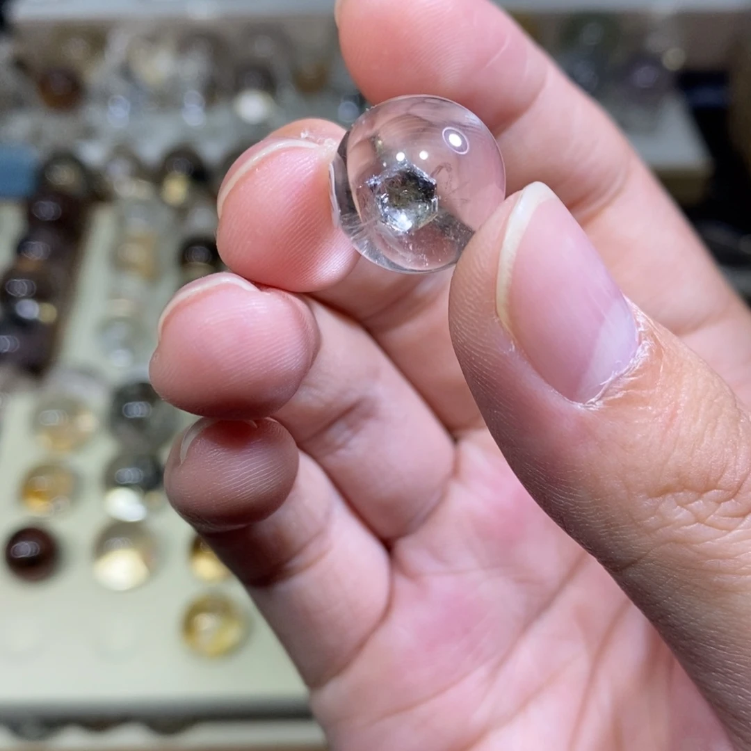 未镶嵌珠宝半成品水晶15.2m