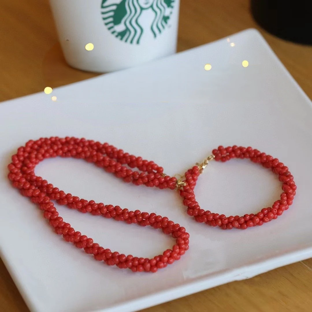 13号-3.5mm米珠时尚款套装链