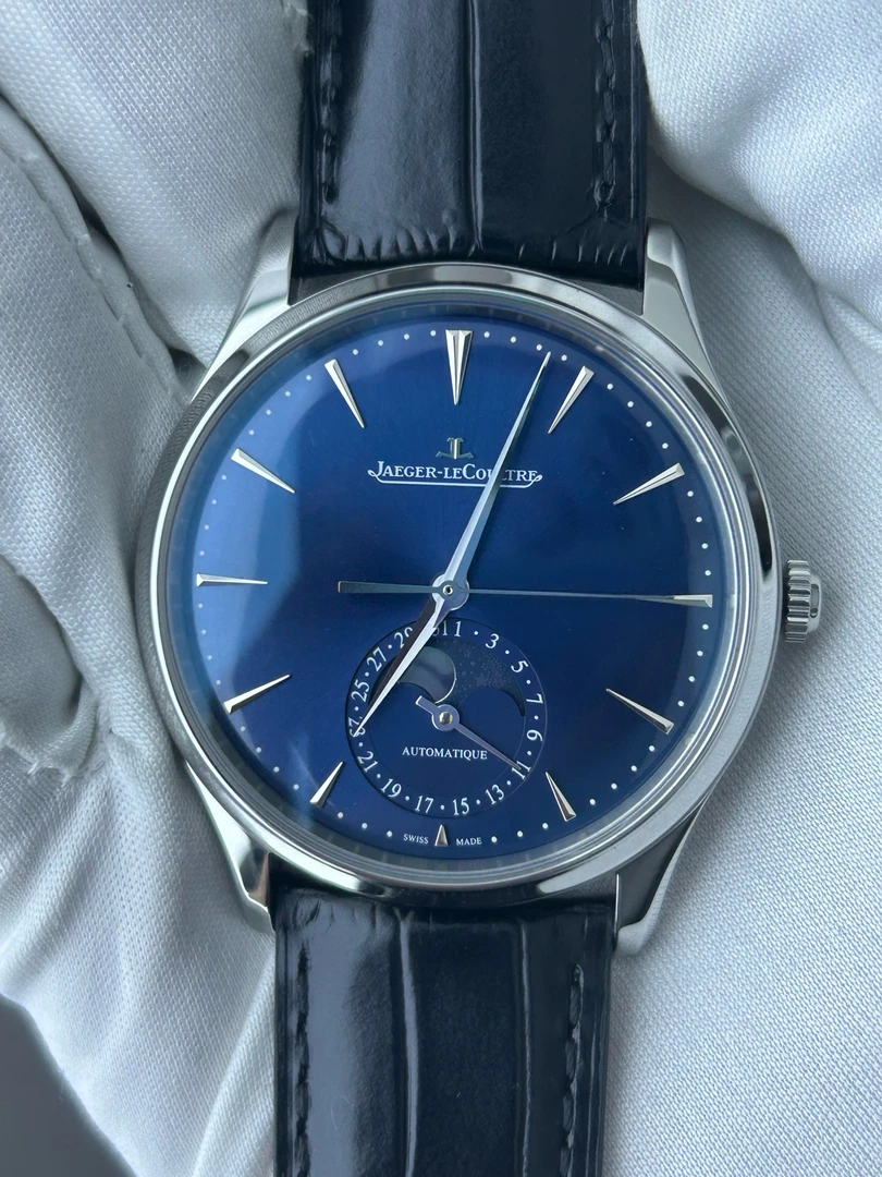 99新 Jaeger-LeCoultre/积家 99新积家大师月相蓝盘39mm/22年延保