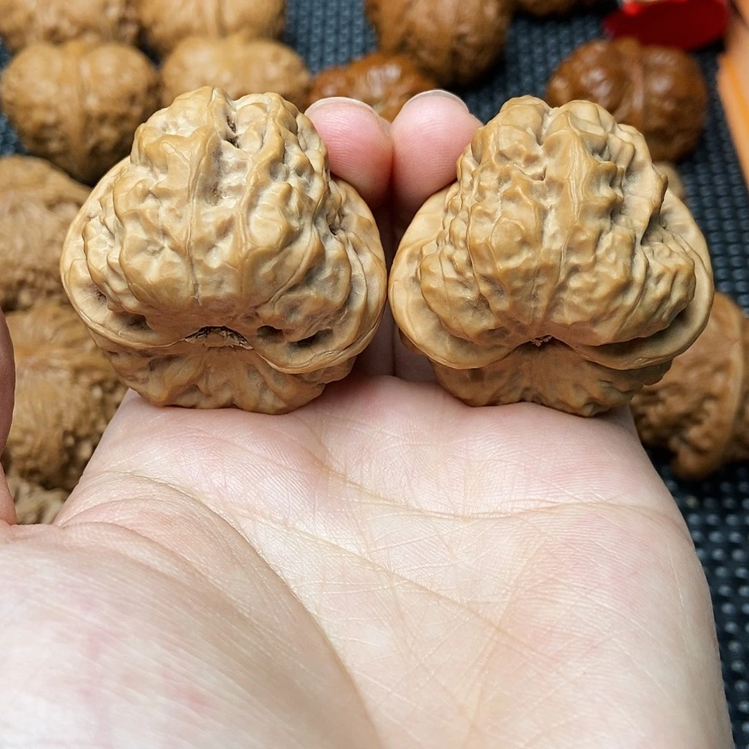 文玩核桃吊坠蛤蟆全品无修40