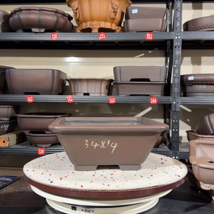 紫砂花盆我的心好