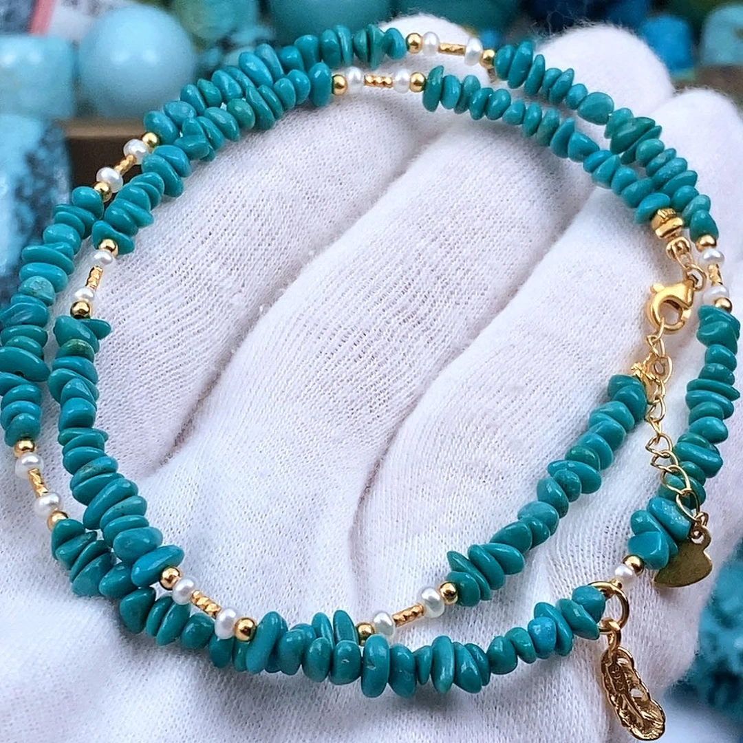 未镶嵌绿松石珠宝奇石