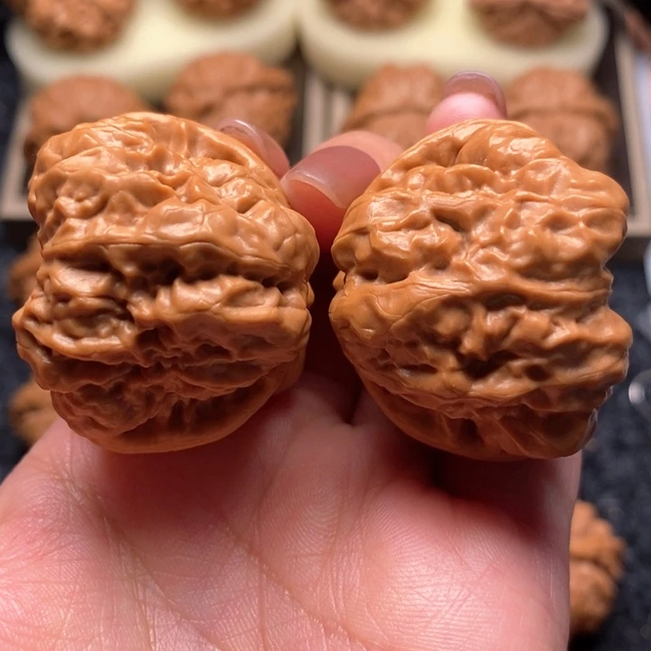 文玩核桃把件精品蛙蛙40