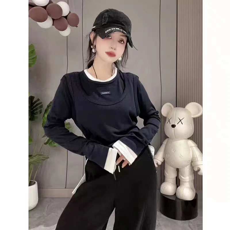 3036休闲百搭显瘦打底衫