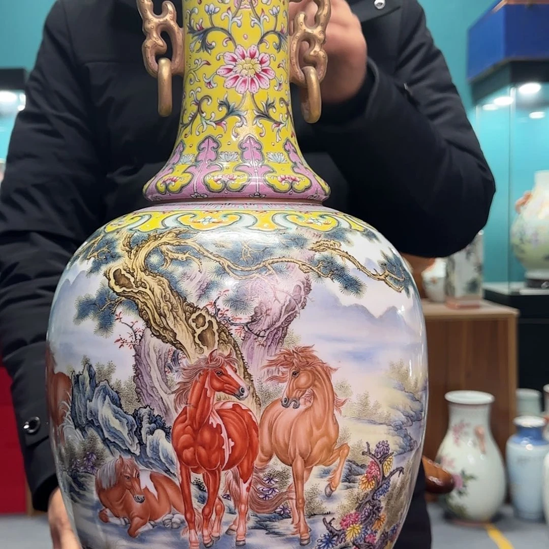 瓶景德镇陶瓷手工制作