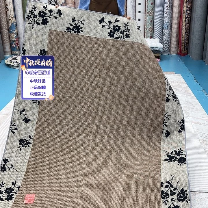 混纺138×200误差正负1-3厘米棉布底亚麻编织微瑕