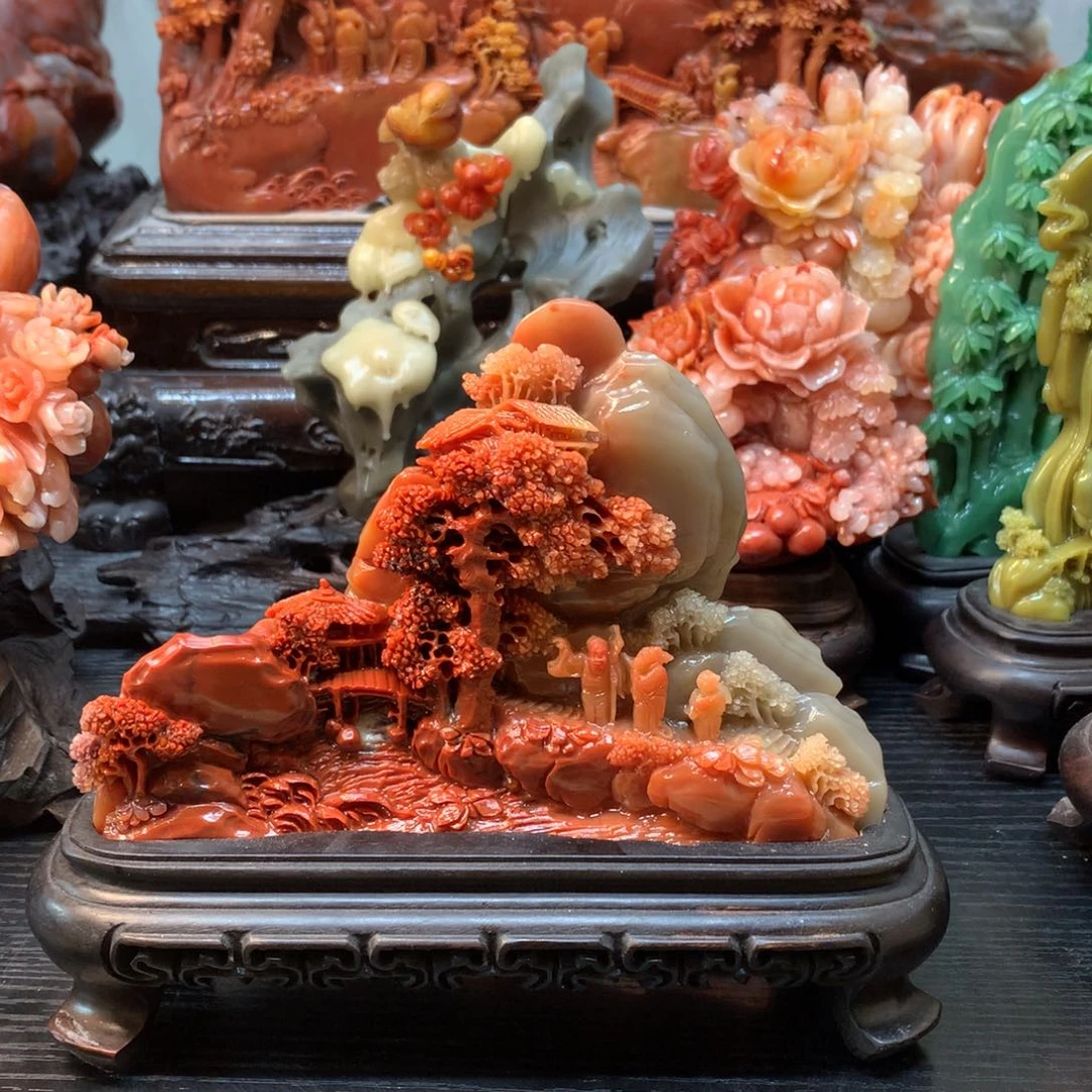 寿山石寿山石摆件