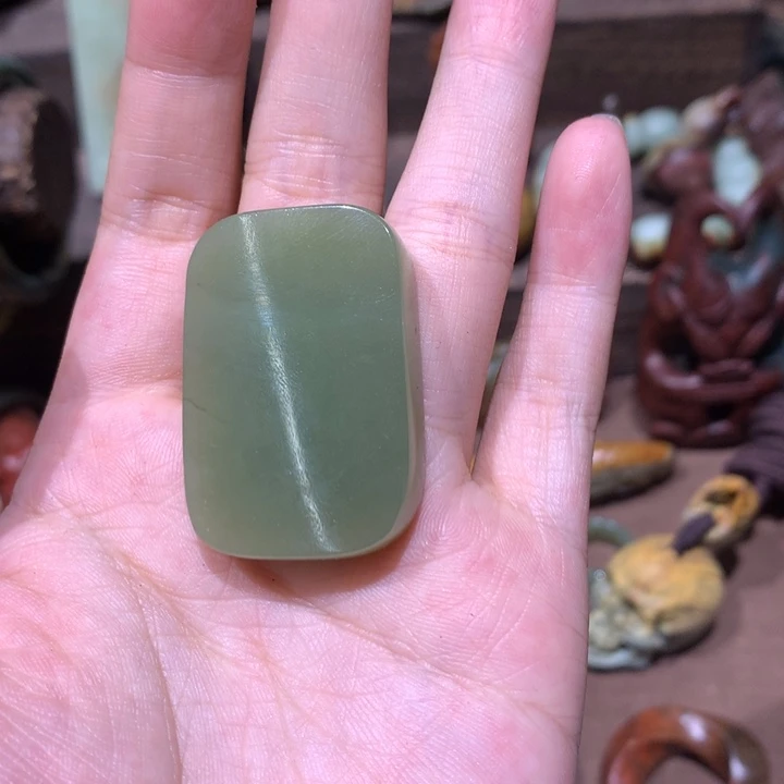 岫岩河磨玉（透闪石质玉）未镶嵌挂件