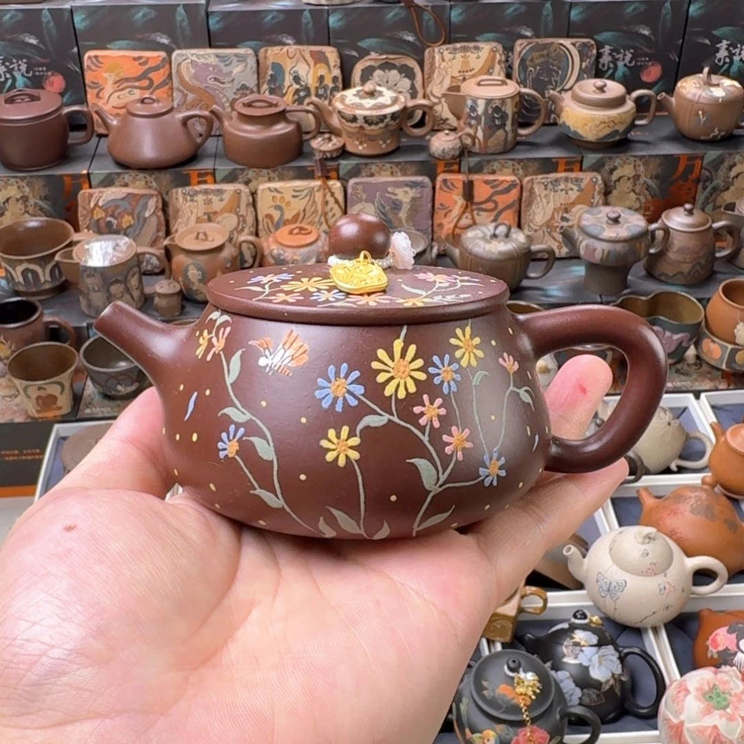 茶壶紫砂200cc特价no退no换