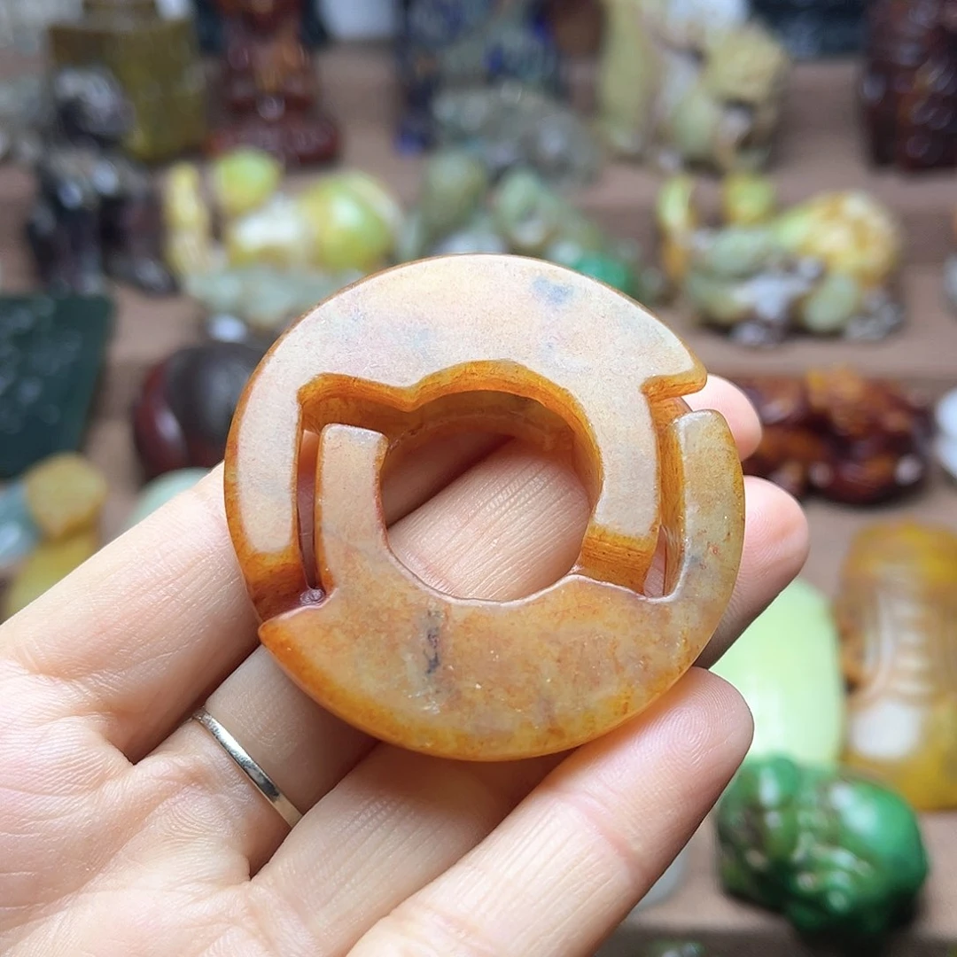 白玉菩提吊坠23。。