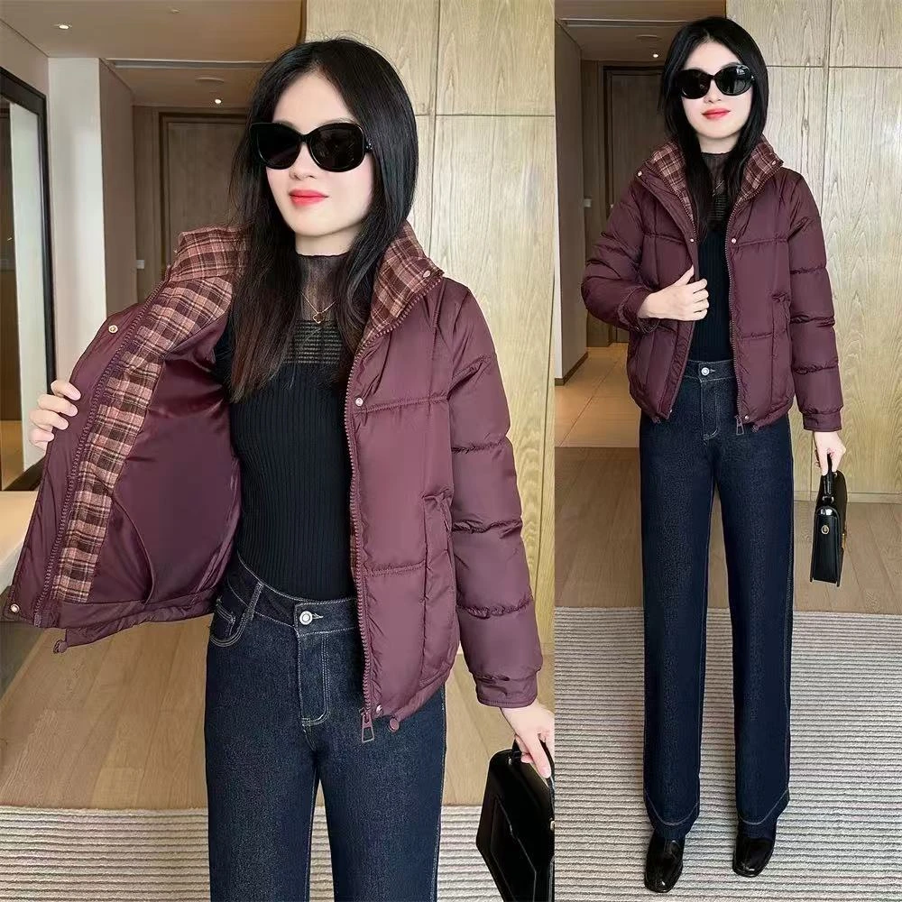 【赠运费险】显瘦短款时尚休闲宽松加厚冬季保暖韩版立领棉衣